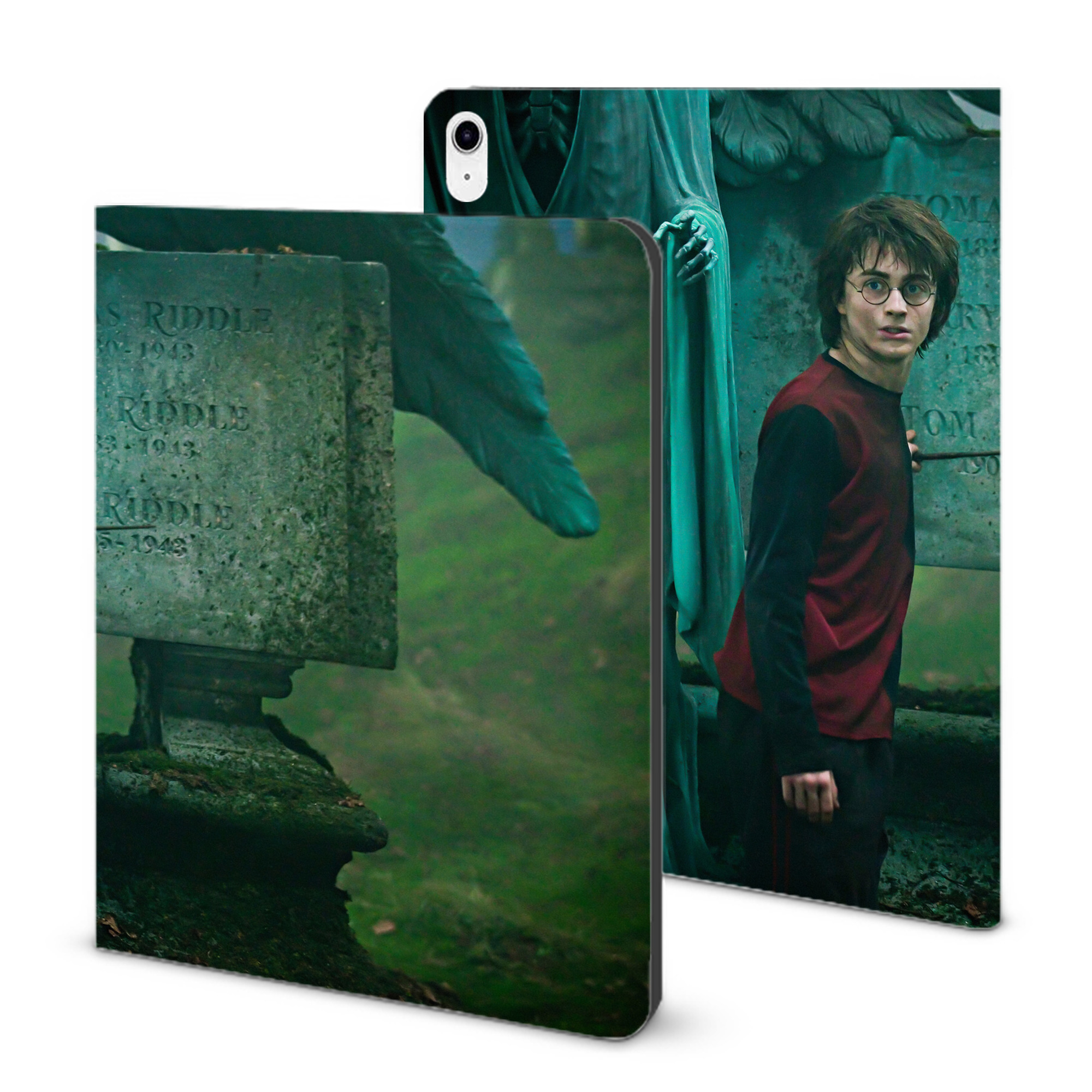 （画像用） Harry Potter ハリー・ポッターシリーズ IPad ケース ブック型 PUレザー TPU 耐衝撃 軽量 薄型 ペン収納なし 全面保護 IPad 各モデル対応
